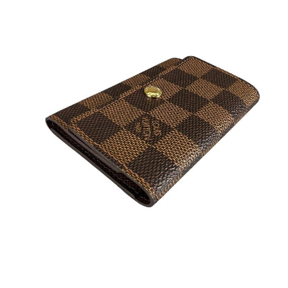 Louis Vuitton Damier Key Case for 6 Multicles 6 Brown Key Holder — view 6