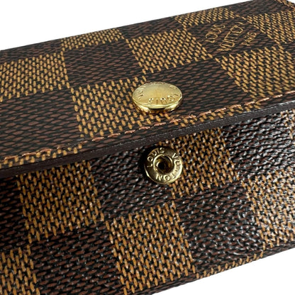 Louis Vuitton Damier Key Case for 6 Multicles 6 Brown Key Holder — view 9