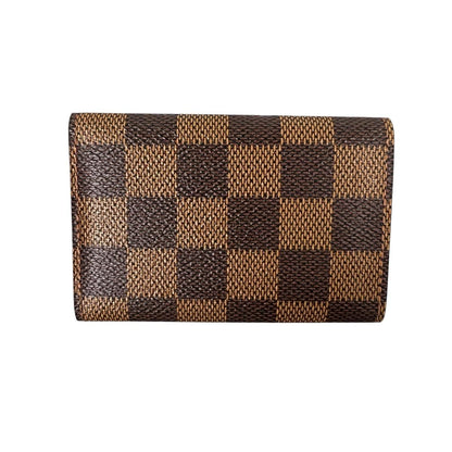 Louis Vuitton Damier Key Case for 6 Multicles 6 Brown Key Holder — view 2