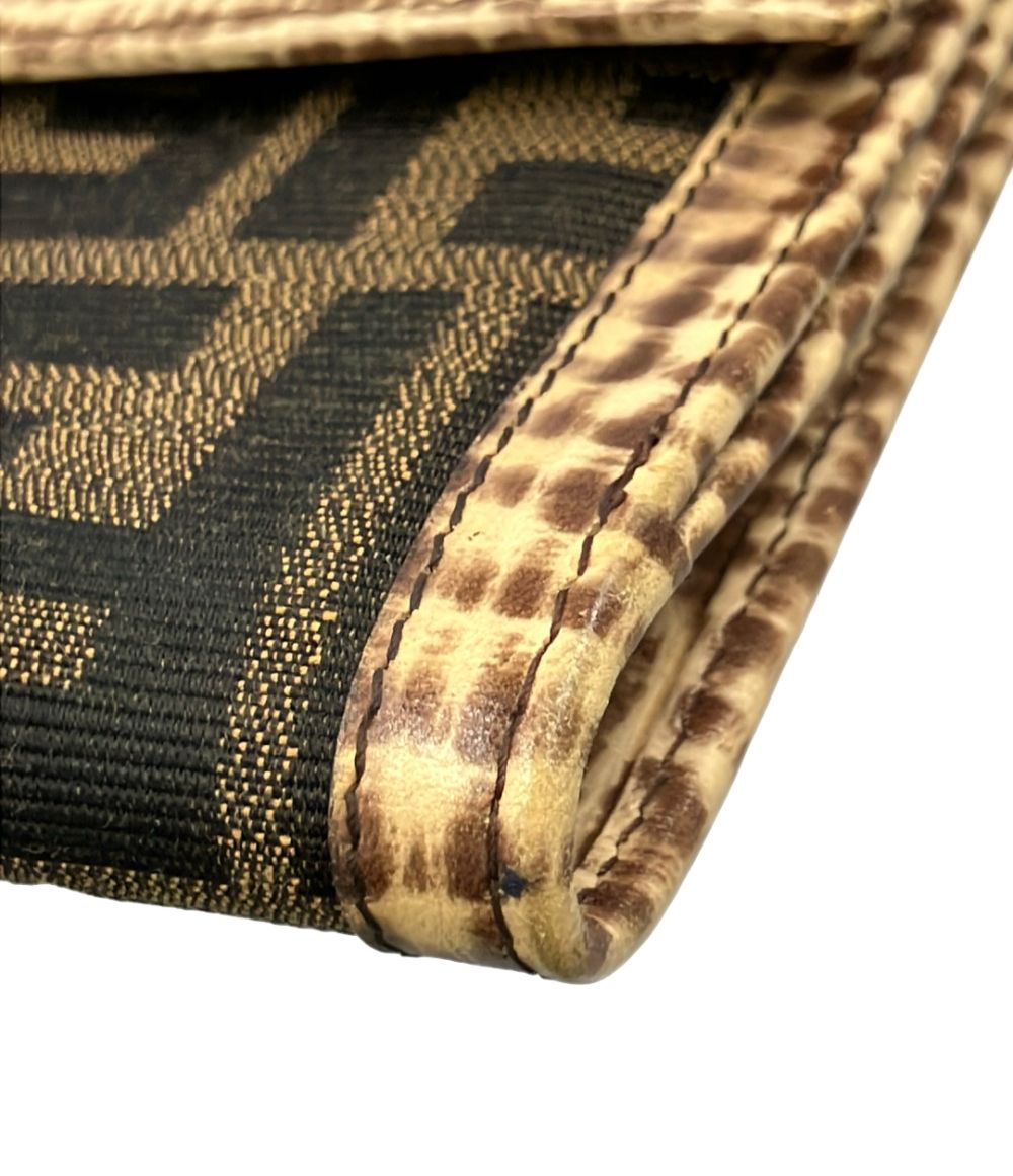 Fendi Bifold Wallet Hook Zucca — view 6