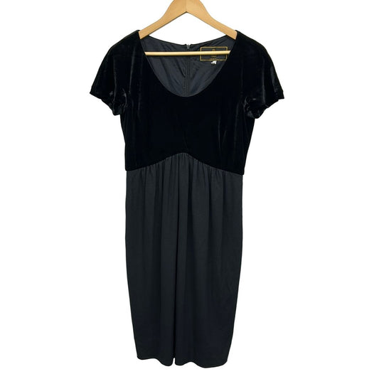 Fendi Dress J-i 44 Black