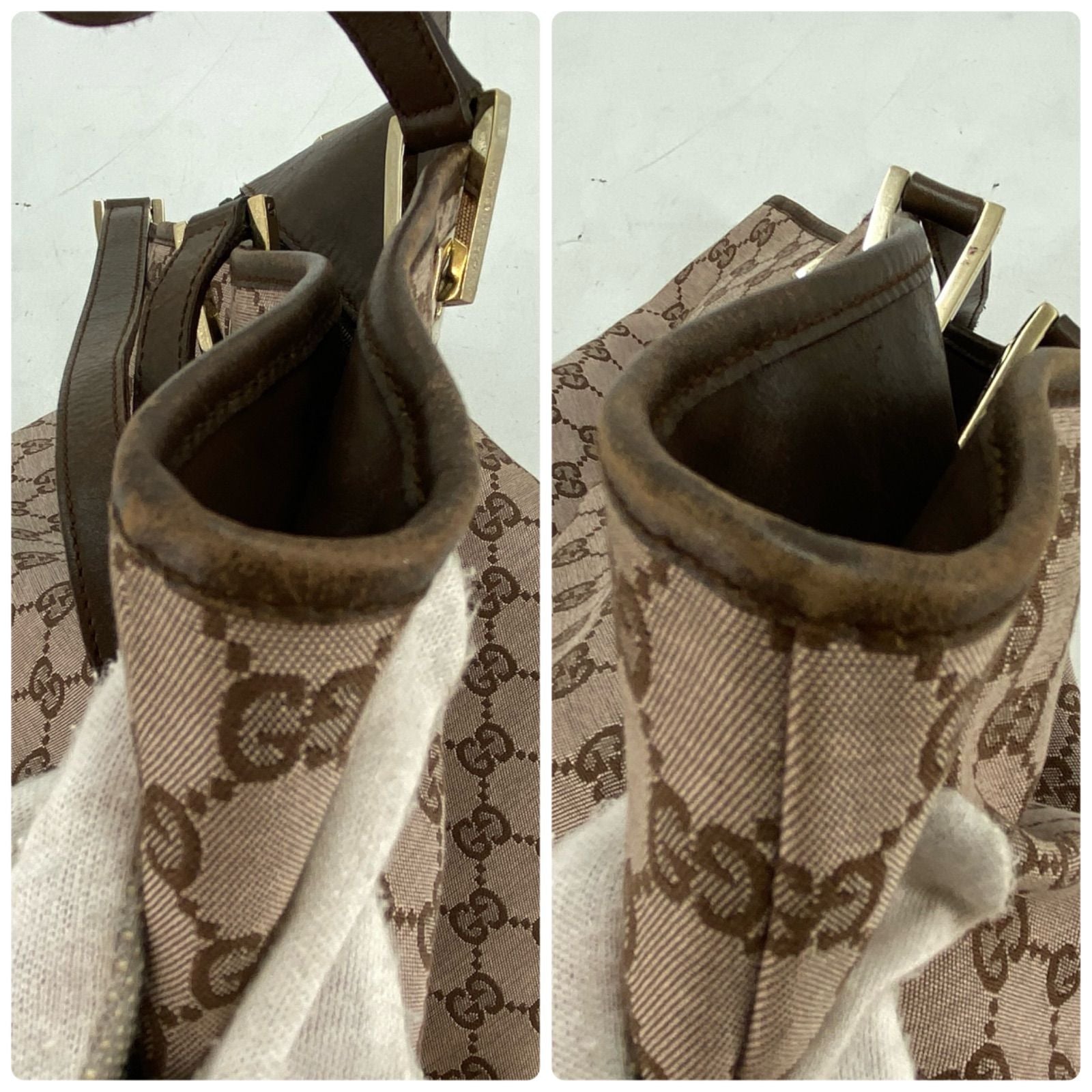 Gucci Tote A3 Business Travel Mothers GG Canvas — view 6