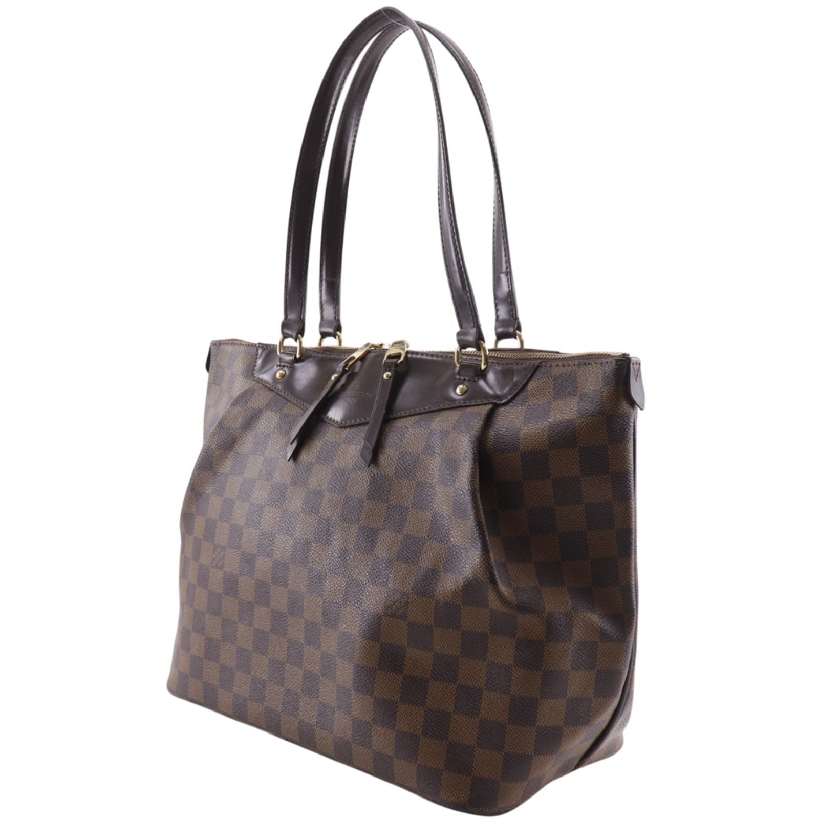 Louis Vuitton Westminster PM Damier Canvas Brown Tote — view 2