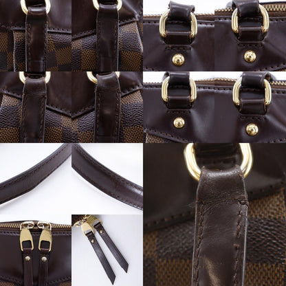 Louis Vuitton Westminster PM Damier Canvas Brown Tote — view 9