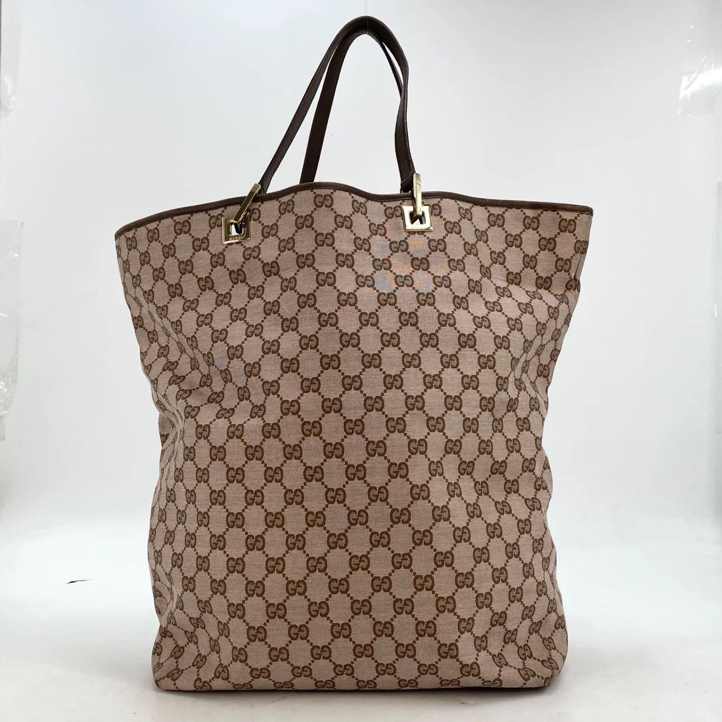 Gucci Tote A3 Business Travel Mothers GG Canvas