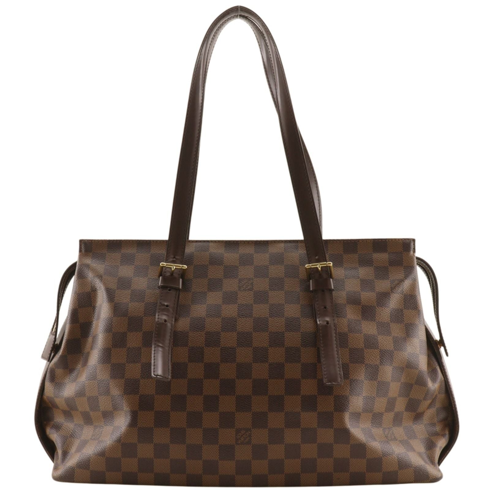 Louis Vuitton Chelsea Damier Canvas Brown Tote