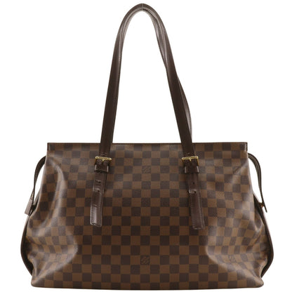 Louis Vuitton Chelsea Damier Canvas Brown Tote