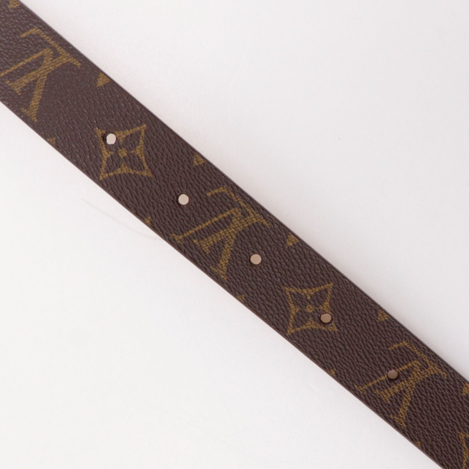 Louis Vuitton Ceinture Carre Monogram Canvas Brown Belt — view 6