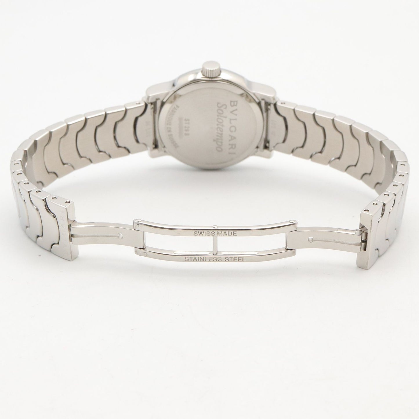 Bvlgari Watch Solo White Stainless Steel — view 4