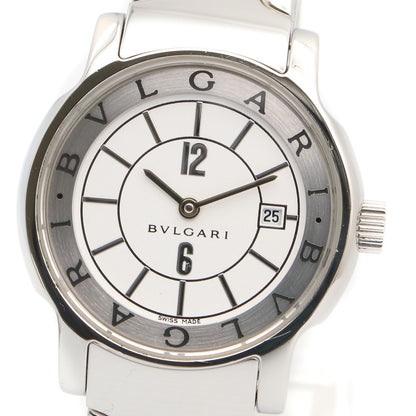 Bvlgari Watch Solo White Stainless Steel — view 3