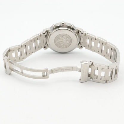 Hermes Watch Clipper Chrono Blue Stainless Steel is — view 4