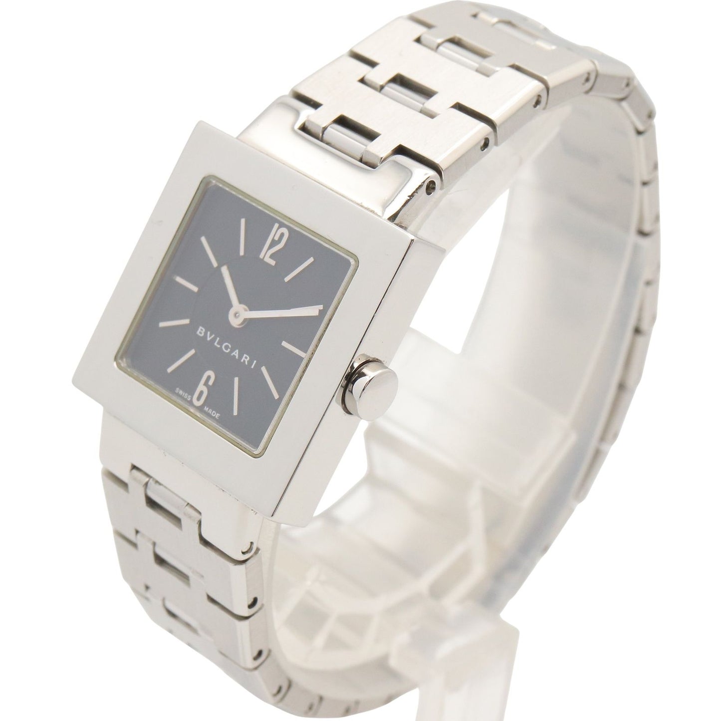 Bvlgari Watch Dos Black Stainless Steel — view 2