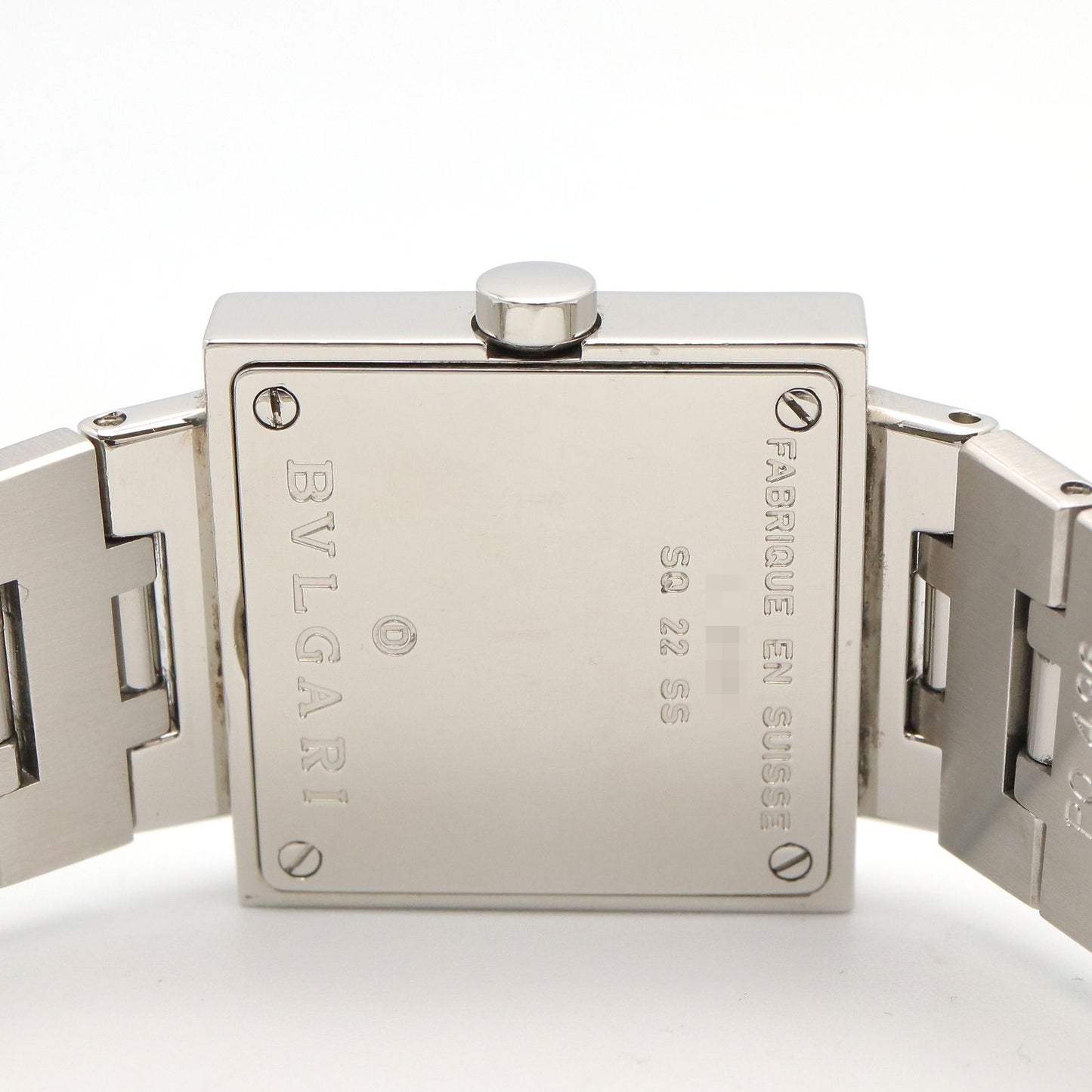 Bvlgari Watch Dos Black Stainless Steel — view 5