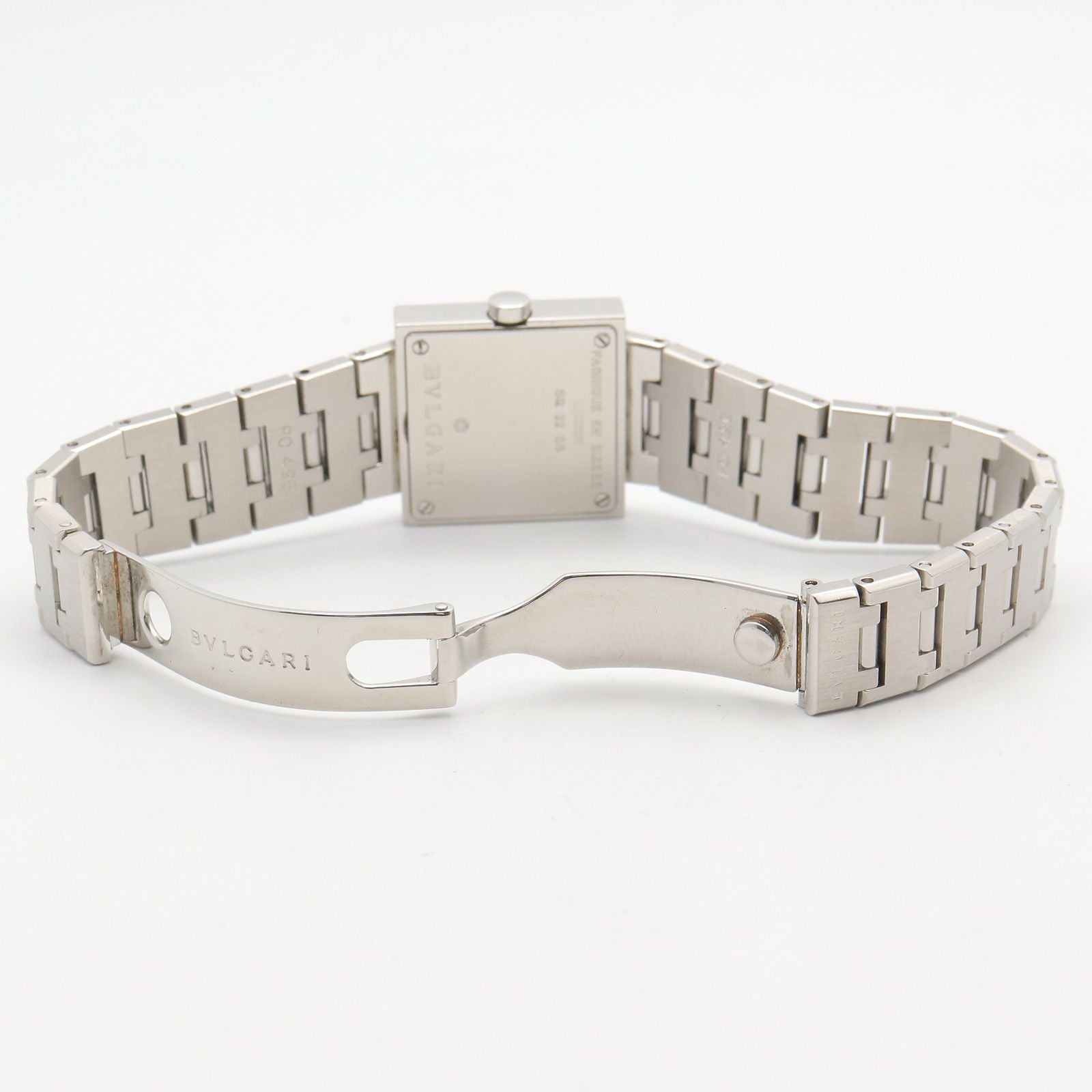 Bvlgari Watch Dos Black Stainless Steel — view 4