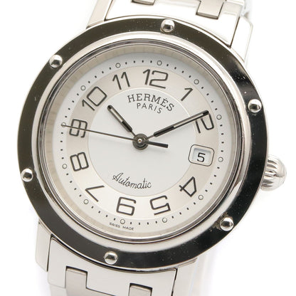Hermes Watch Clipper Silver Stainless Steel is — view 3