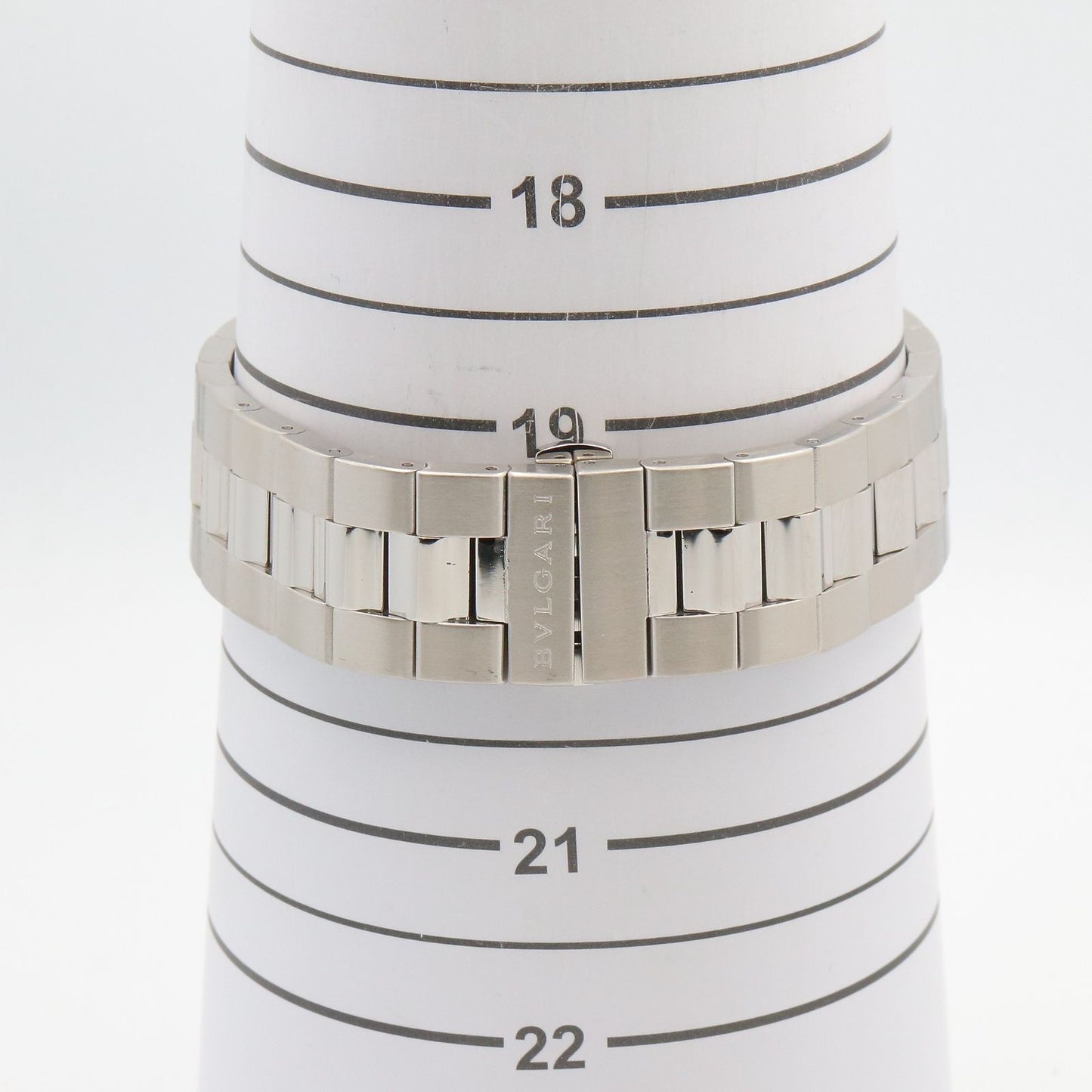 Bvlgari Watch Solo Tempo Black Stainless Steel — view 7