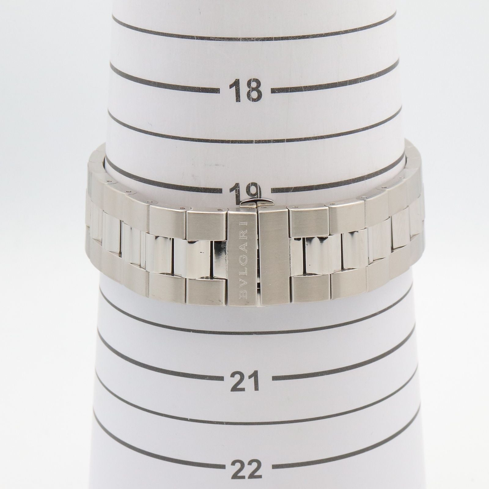 Bvlgari Watch Solo Tempo Black Stainless Steel — view 7
