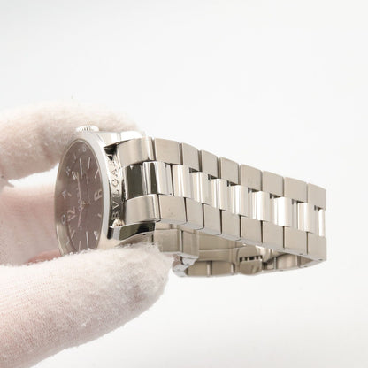 Bvlgari Watch Solo Tempo Black Stainless Steel — view 8