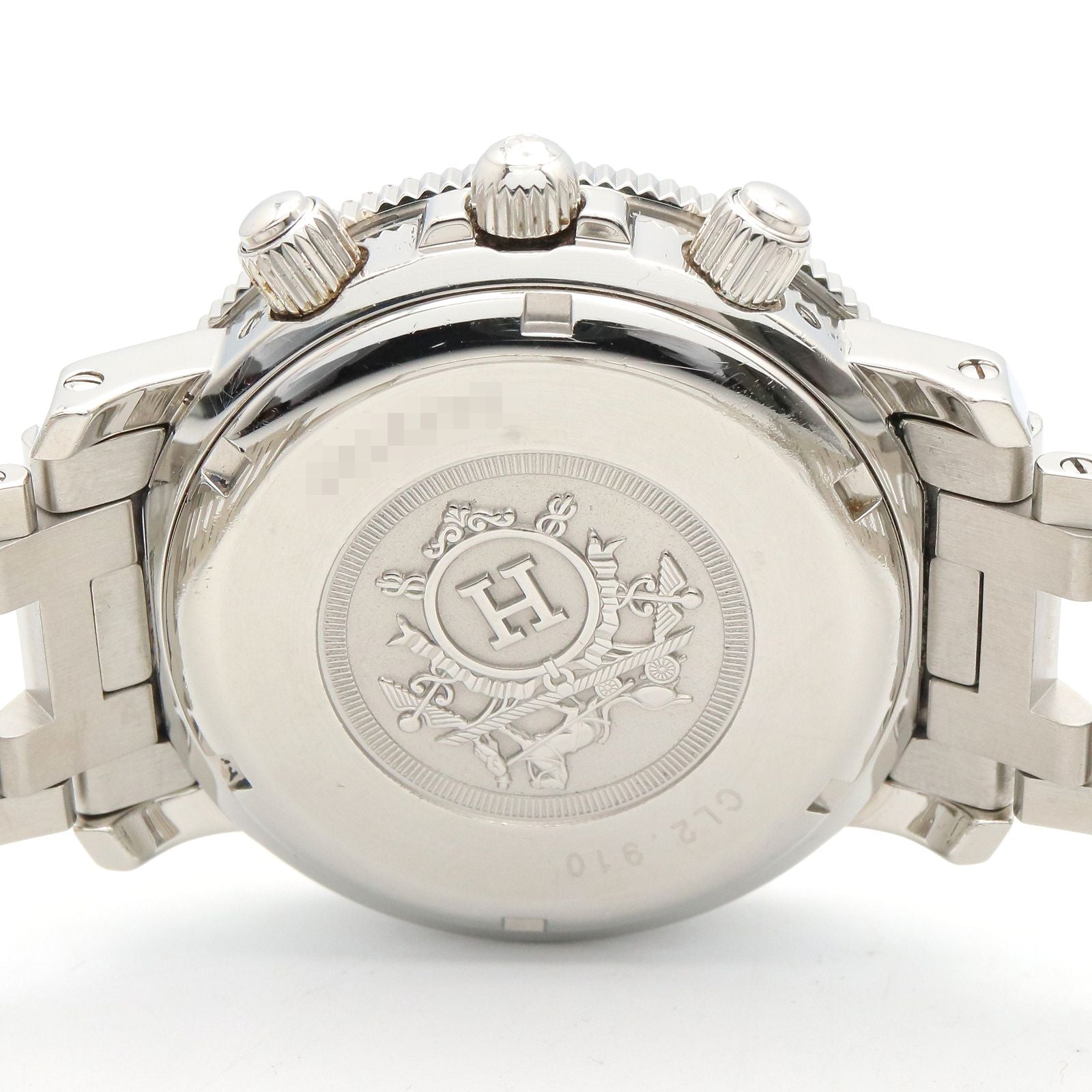 Hermes Watch Clipper Diver Chrono Black Stainless Steel — view 5