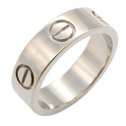 Cartier tee Ring Lovering 18k White Gold