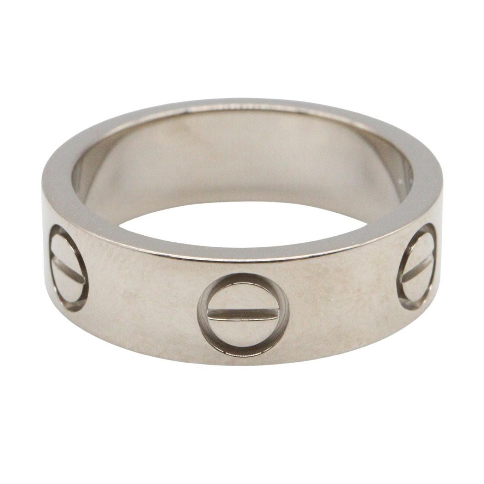 Cartier tee Ring Lovering 18k White Gold — view 2