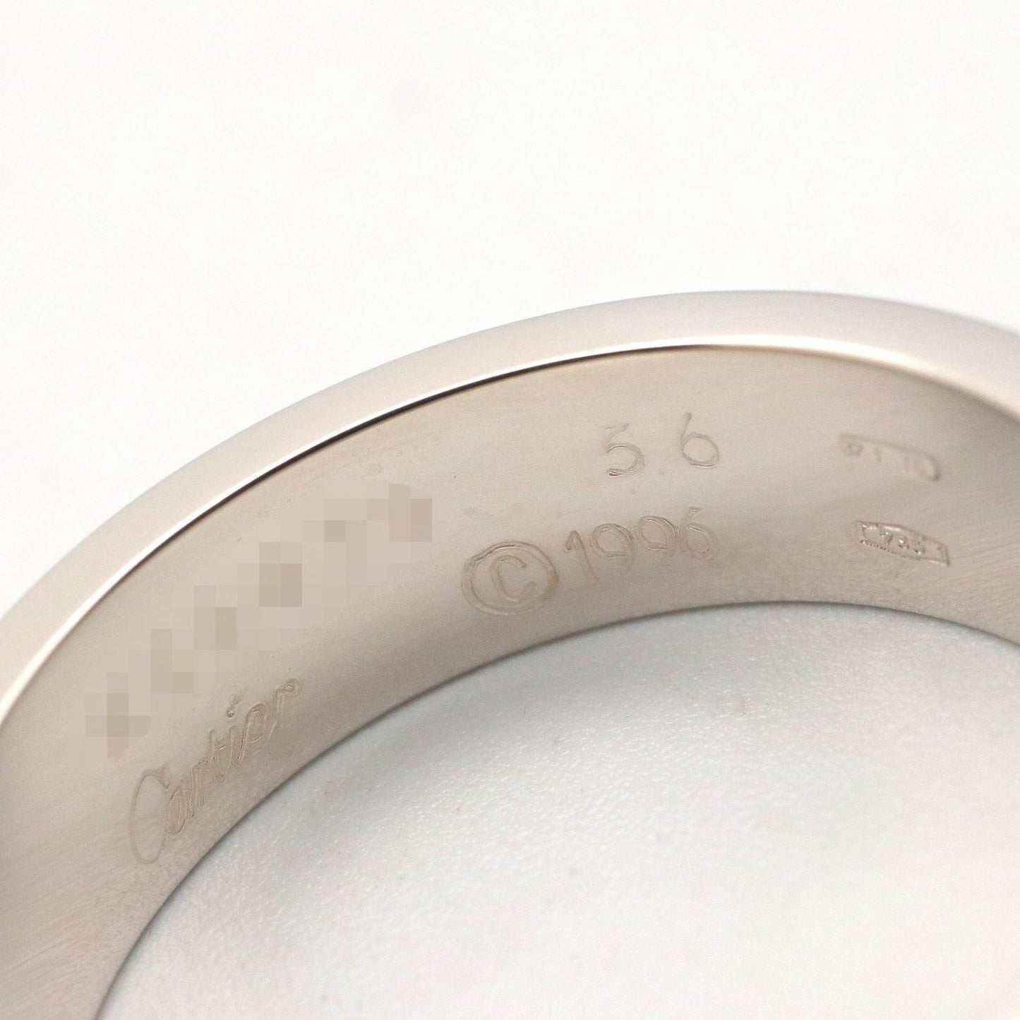 Cartier Ring Love 18k White Gold — view 4