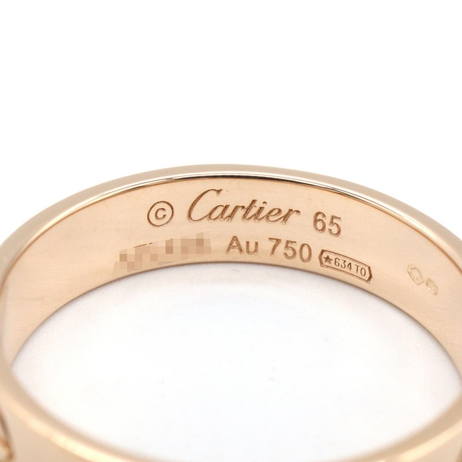 Cartier Ring Love 18k Pink Gold — view 3