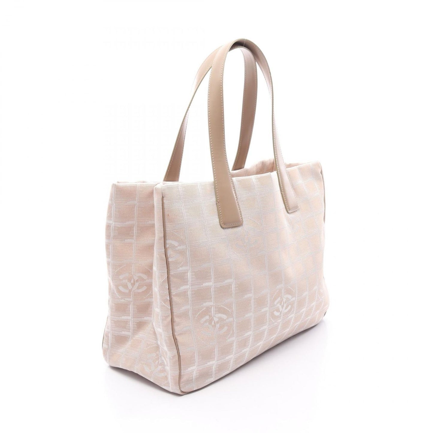 Chanel Tote New Travelline Beige Leather — view 2