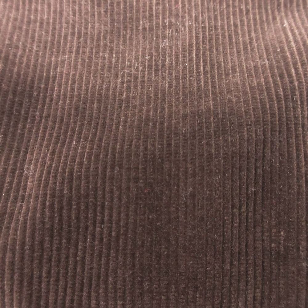 Hermes Corduroy Trousers Wide Tapered Pants Tucked 52 Brown — view 5