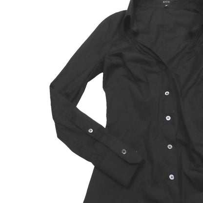 Gucci Vintage Stretch Shirt Blouse Long Sleeve Skipper Open Collar Gathered — view 4