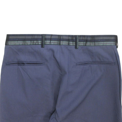 Dior Signature Logo Striped Wool Twill Trousers Pants Slim Waist Contrast 44 — view 4