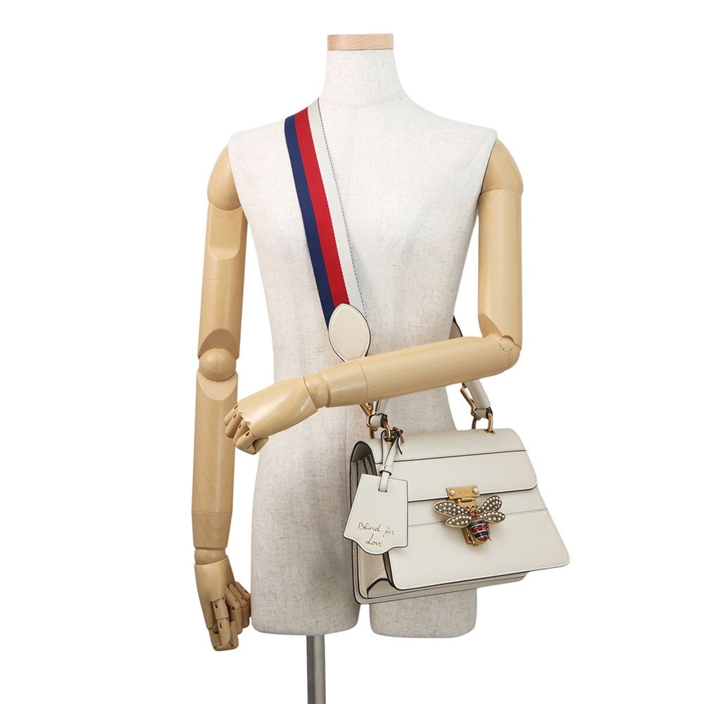 Gucci Handbag Queen Ma Galette Leather 2-Way Shoulder Hachi — view 5