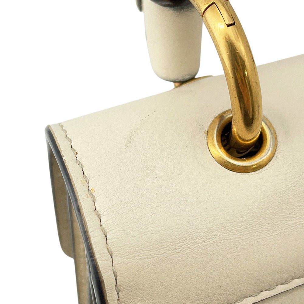 Gucci Handbag Queen Ma Galette Leather 2-Way Shoulder Hachi — view 9