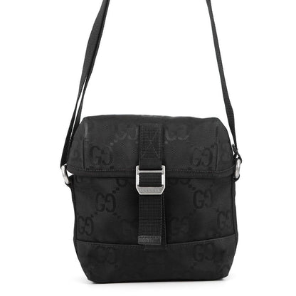 Gucci Shoulder Bag Off the Grid GG Nylon Black