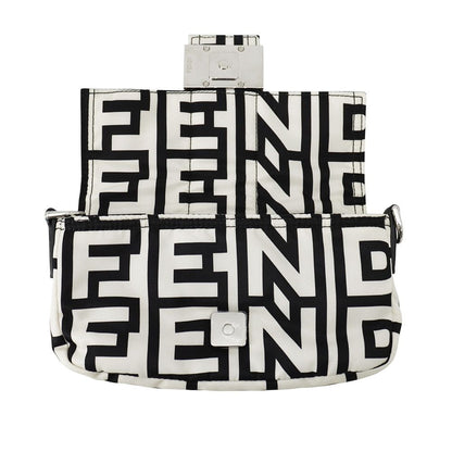 Fendi Belt Bag Zucca Bucket Mini Mark Jacobs Collaboration Nylon Black White — view 9