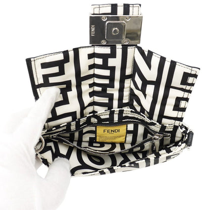 Fendi Belt Bag Zucca Bucket Mini Mark Jacobs Collaboration Nylon Black White — view 8