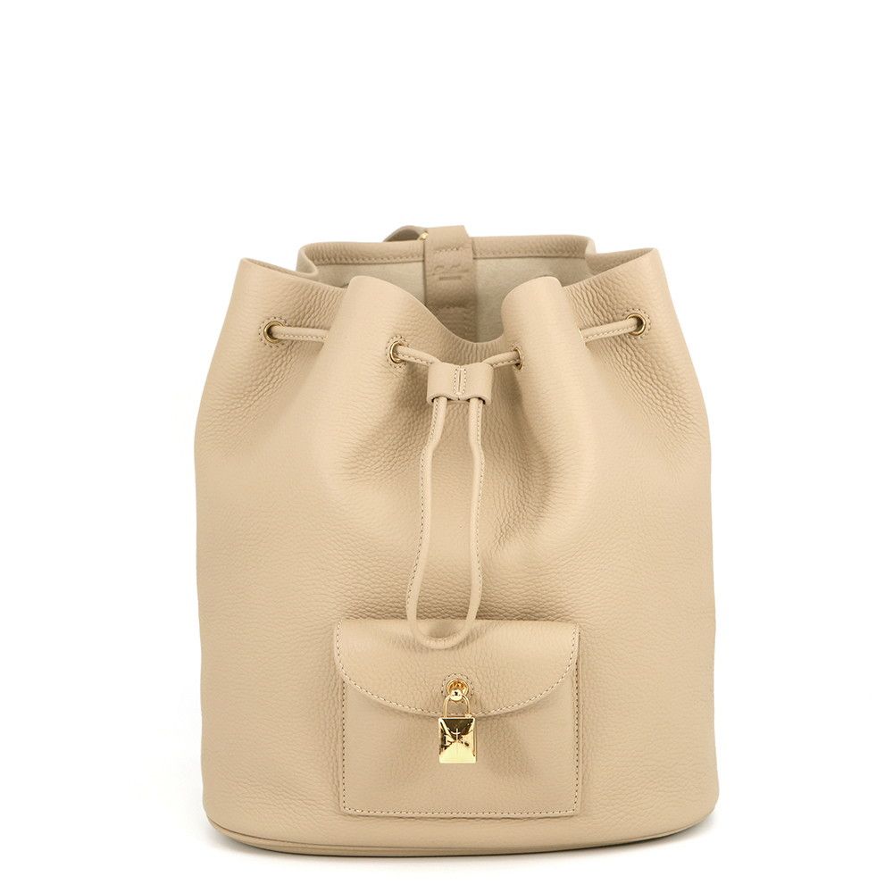 Loro Piana Backpack Extra Drawstring Leather