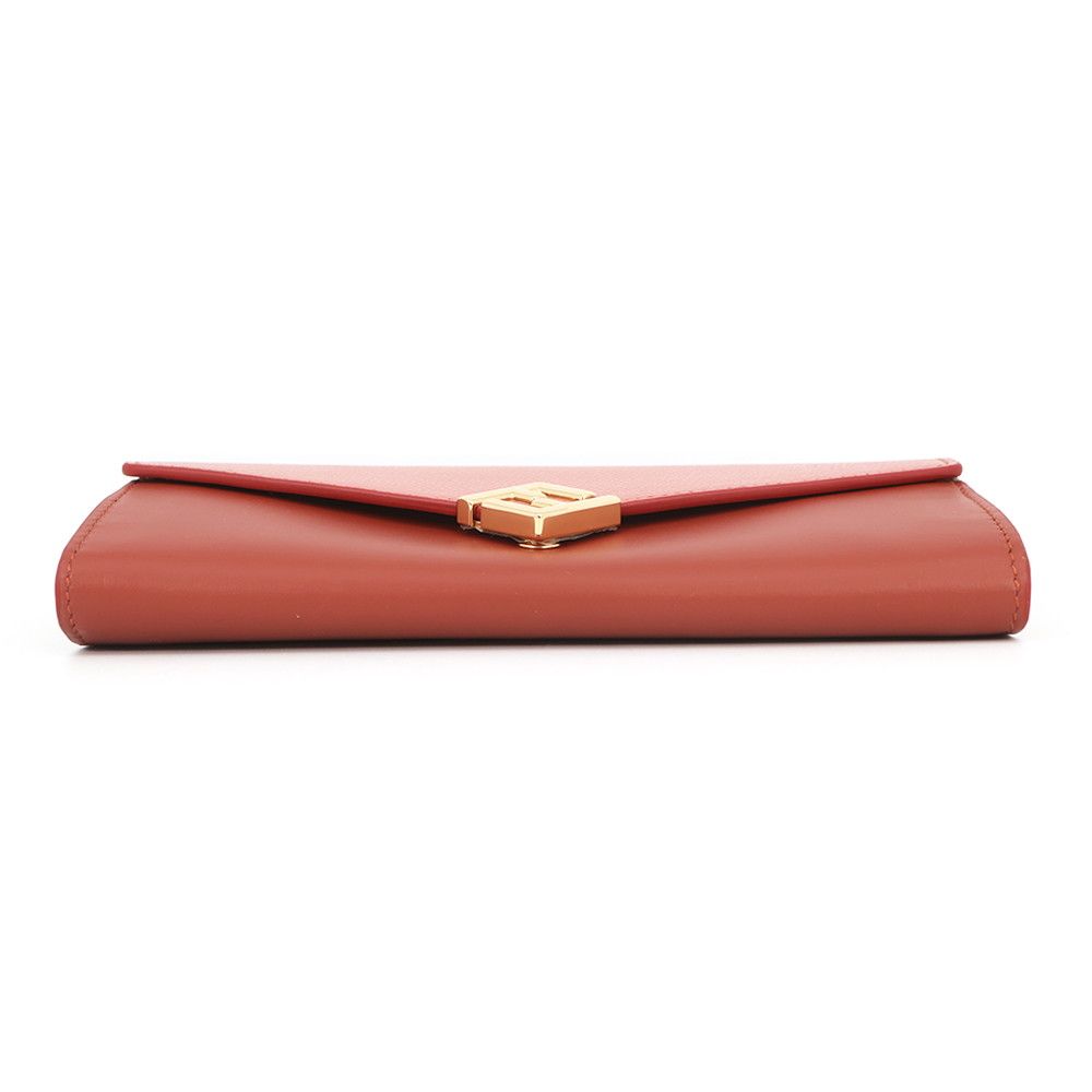 Fendi Chain Wallet FF Diamond Bicolor Leather — view 3