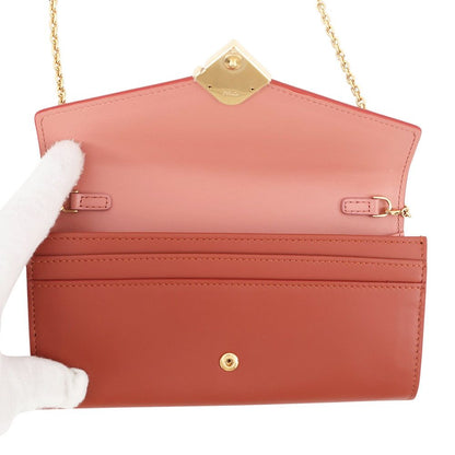 Fendi Chain Wallet FF Diamond Bicolor Leather — view 5