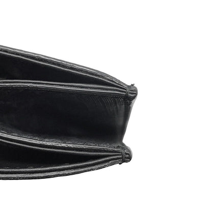 Gucci Tote GG Supreme Leather 2-Way Shoulder Bag Black — view 9