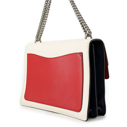Gucci Chain Shoulder Bag Duonysus Panthere Beaded Embroidery Leather — view 2