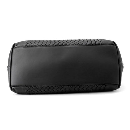 Bottega Veneta Tote Intrecciato Leather Black — view 3