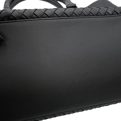Bottega Veneta Tote Intrecciato Leather Black — view 8