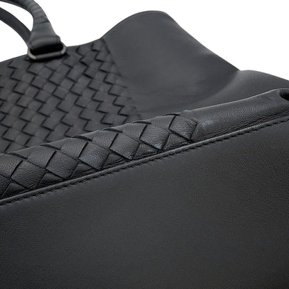 Bottega Veneta Tote Intrecciato Leather Black — view 7