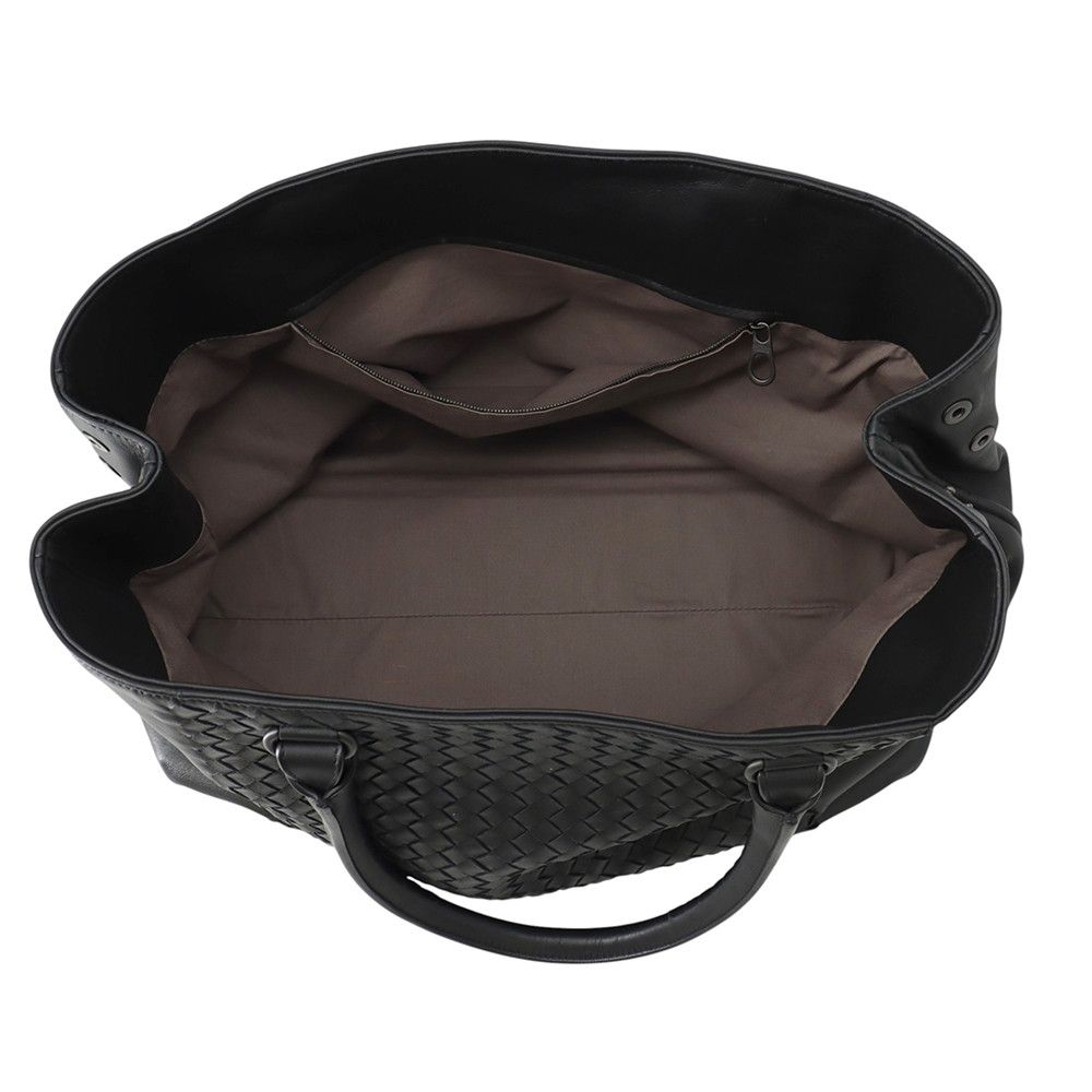Bottega Veneta Tote Intrecciato Leather Black — view 5