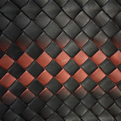 Bottega Veneta Shoulder Bag Intrecciato Leather Black — view 9
