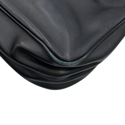 Bottega Veneta Shoulder Bag Intrecciato Leather Black — view 7