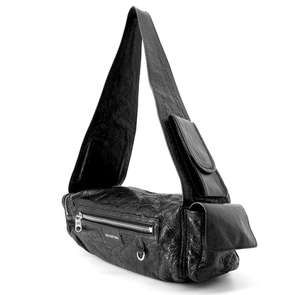 Balenciaga Shoulder Bag Super Business Black — view 2