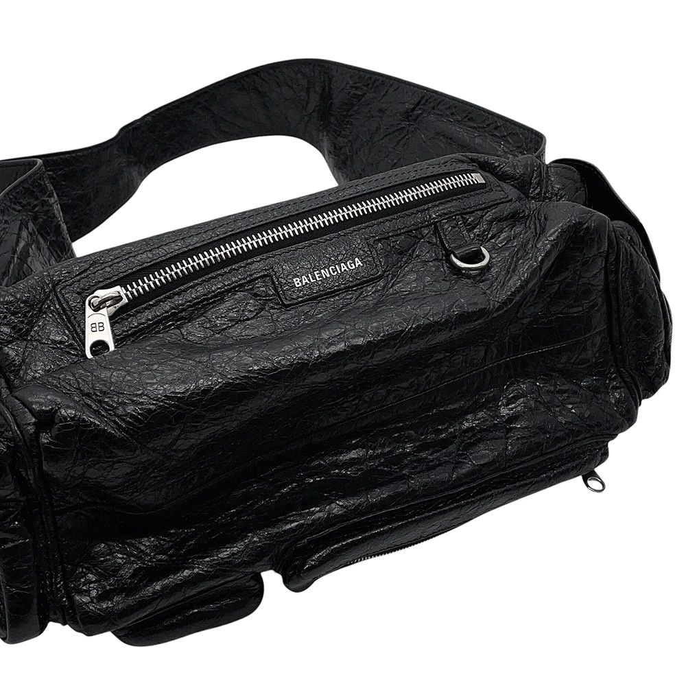 Balenciaga Shoulder Bag Super Business Black — view 6