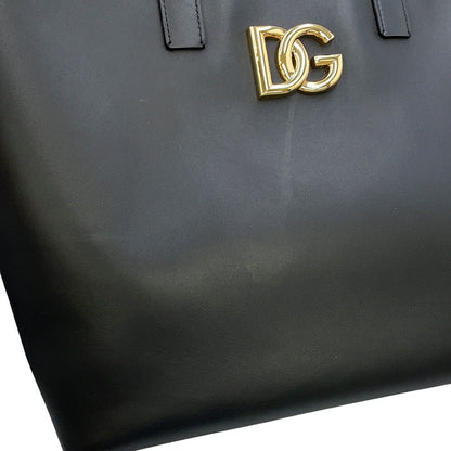 Dolce & Gabbana Tote Fefe Shopping Leather & Black — view 8